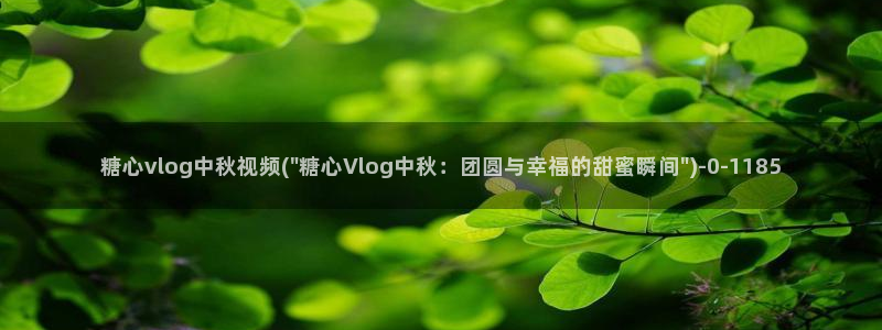 在线糖心vlog